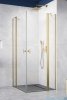 Radaway Nes KDD II Brushed Gold kabina 90x80 szczotkowane złoto 10031090-99-01L/10031080-99-01R